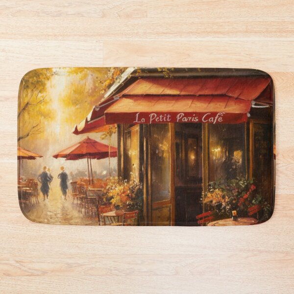 Item preview, “Paris Cafe”  | Charming Watercolor “Petite Paris Cafe” . By Carraann designed and sold by CARRAANN.