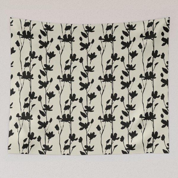 Item preview, Botanical Floral Pattern designed and sold by WildfieldStudio.