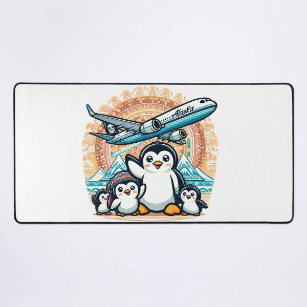 Item preview, Alaska airlines with penguins designed and sold by Expressions-Sel.