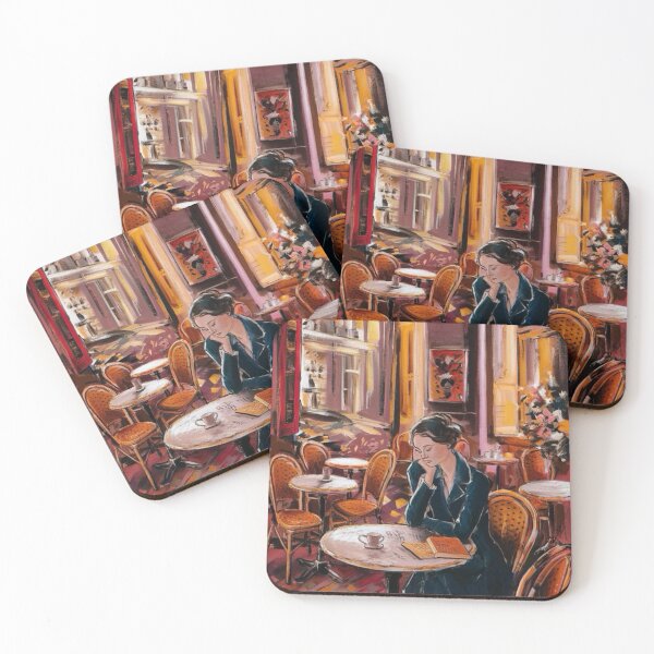 Item preview, Paris Cafe…..Mixed Media Art by Carraann designed and sold by CARRAANN.