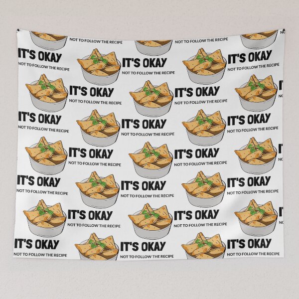 Item preview, Okay not to follow the recipe, funny food cooking quote, ORIGINAL Willow Days designed and sold by DashawMcallum56.