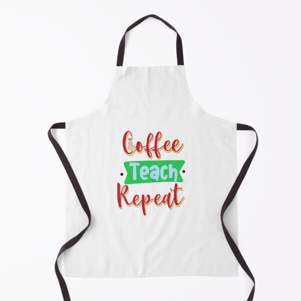 Item preview, Coffee teach repeat designed and sold by Einsteinshop.