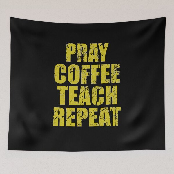 Item preview, Pray coffee teach repeat designed and sold by ealathoan.
