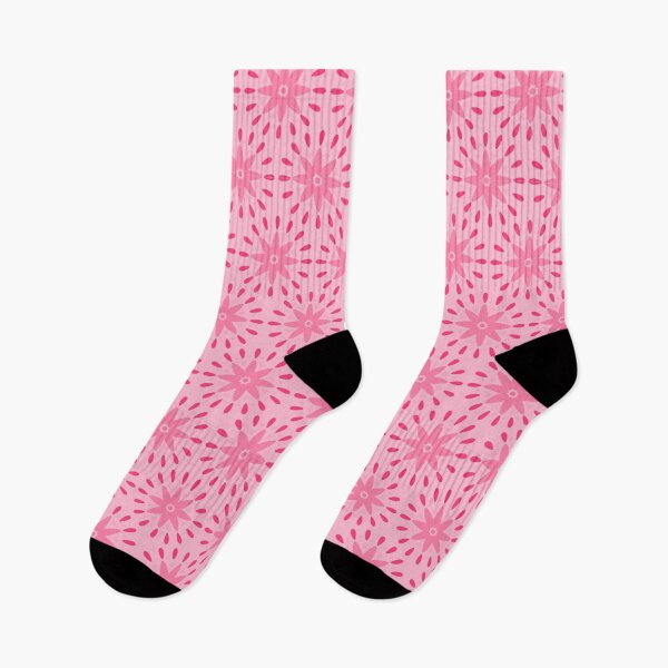 Item preview, Pink flower seamless pattern design  designed and sold by SpinklyCreations.