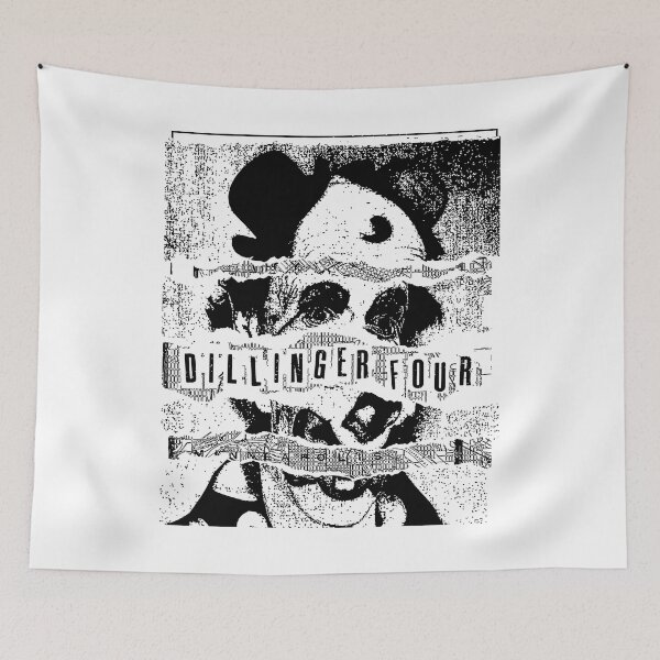 Item preview, D4 Dillinger Four Clown designed and sold by SabrinaHahn.