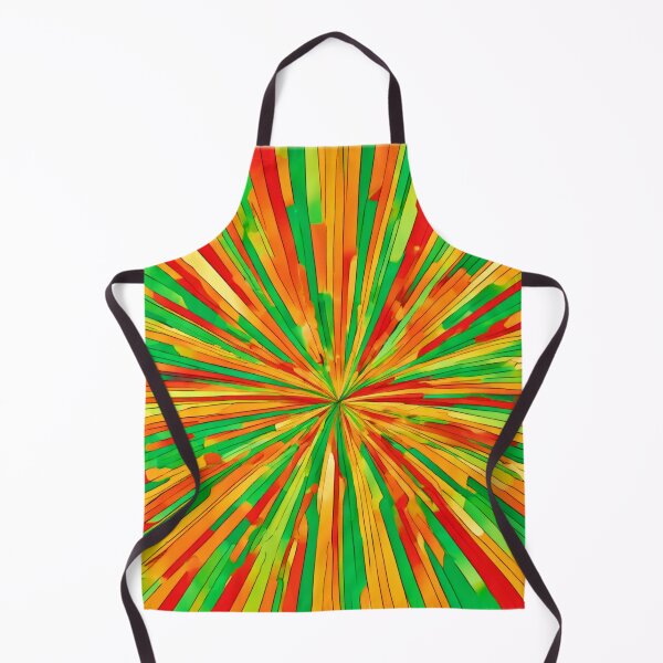 Item preview, Warm Tone Burst: Orange, Yellow, Red, Green designed and sold by Health And Fitness Posts e-Store.