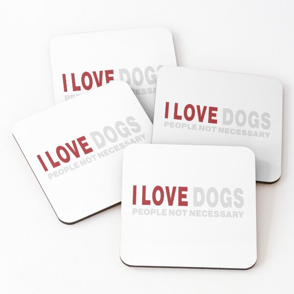 Item preview, I LOVE DOGS people not necessary designed and sold by hemp3x.