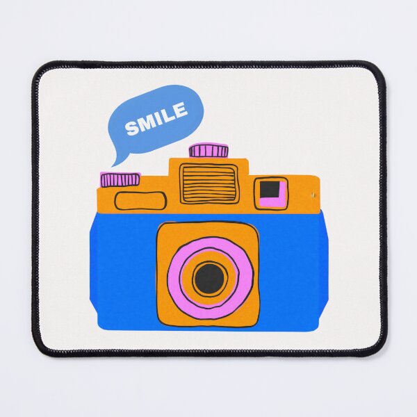 Item preview, Camera With Smile Word designed and sold by Luxuriously.