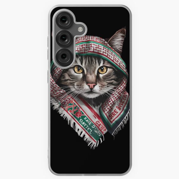 Item preview, Cat Palestine: Feline Support for Peace designed and sold by ascendiatee.