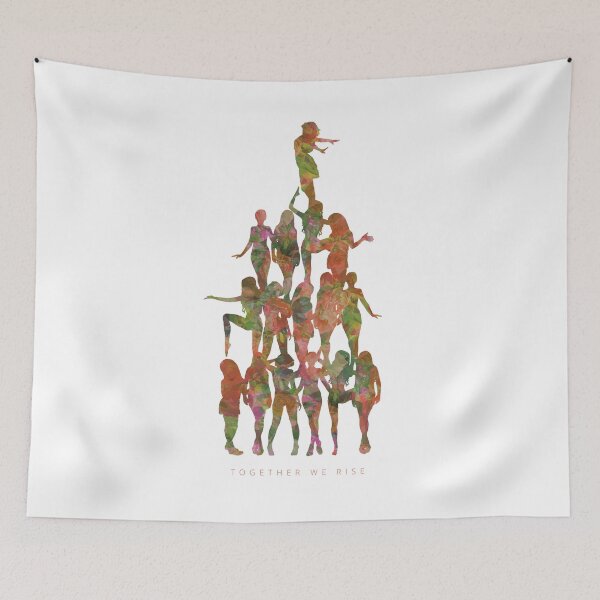 Item preview, TOGETHER WE RISE designed and sold by NivaNiva.