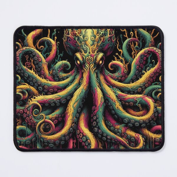 Item preview, Cosmic Cephalopod: Psychedelic Space Octopus Digital Art Pack designed and sold by ThingStore.