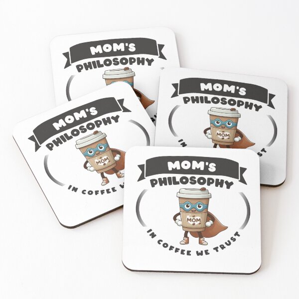 Item preview, In Coffee We Trust - Inspired by a Mom's Philosophy  Design by EgyApe Artists designed and sold by egyape ⭐⭐⭐⭐⭐.