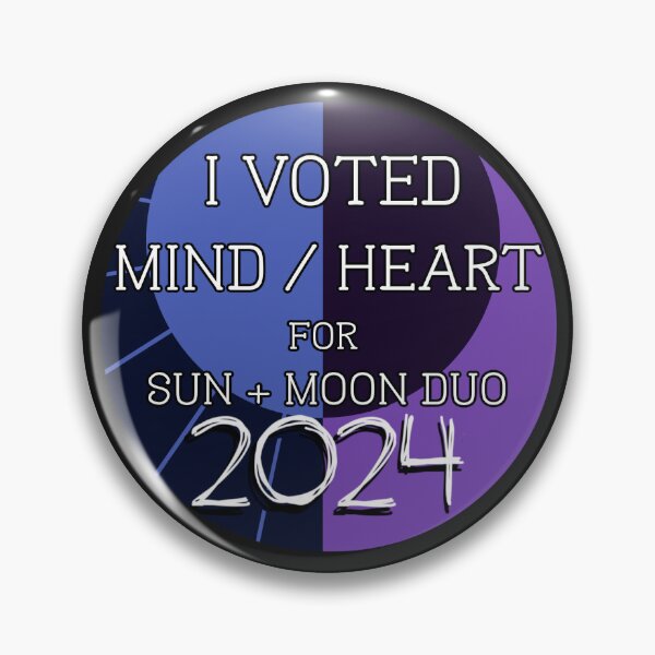 Item preview, "I Voted" Sun+Moon Tourney designed and sold by Occulee Art.
