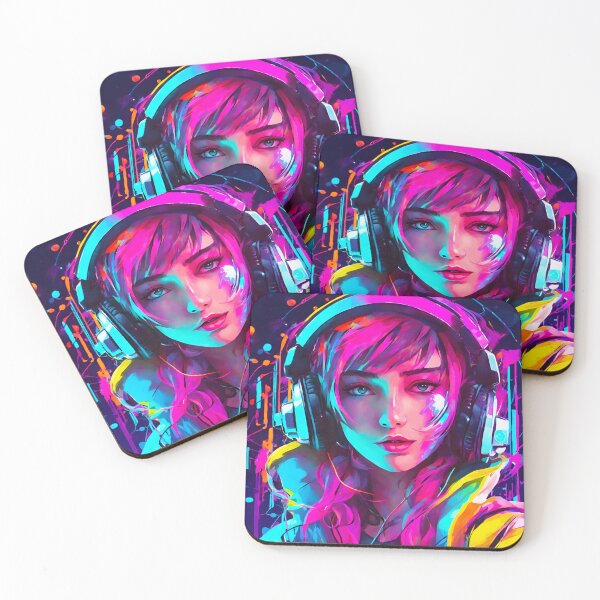 Item preview, Neon Gamer Girl Vibes 2 designed and sold by Tom-Johnson.