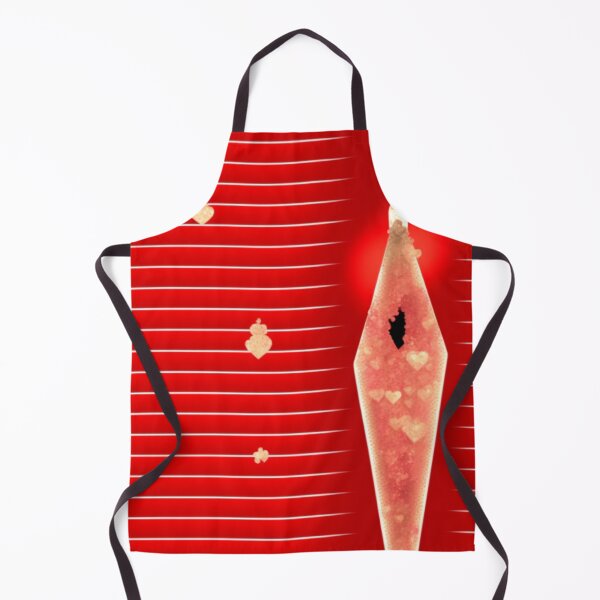 Item preview, Christmas Red Keyhole Shape designed and sold by Andy Merz.