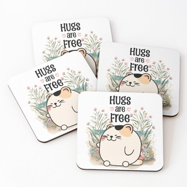 Item preview, Los abrazos son gratis gato designed and sold by Ketique.