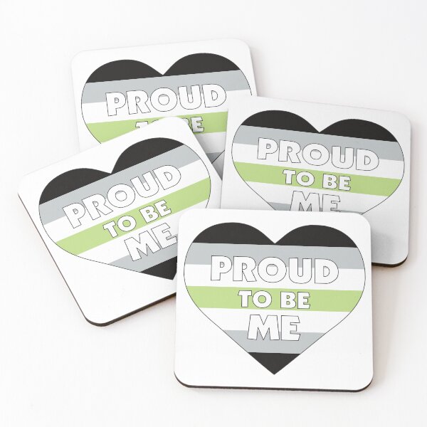 Item preview, Proud to Be Me LGBTQ+ Agender Pride Flag Heart designed and sold by JoyfulJen.