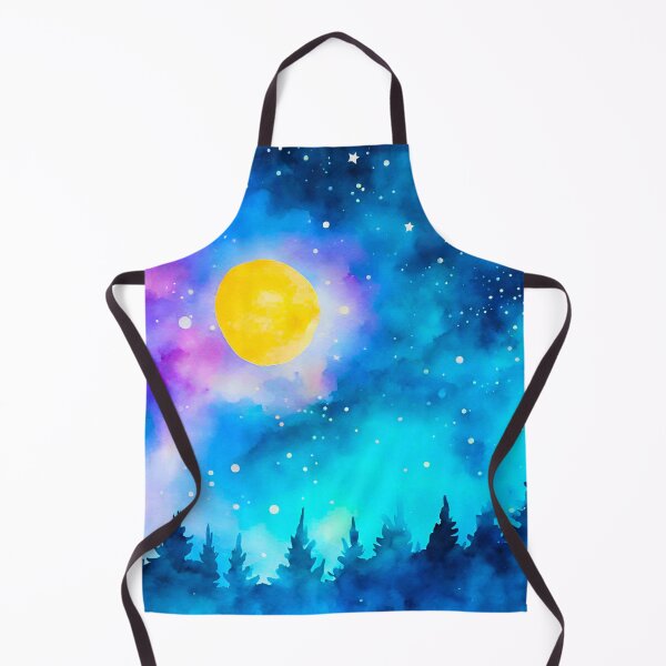 Item preview, Dreamy Night Sky Watercolor 2 designed and sold by Tom-Johnson.