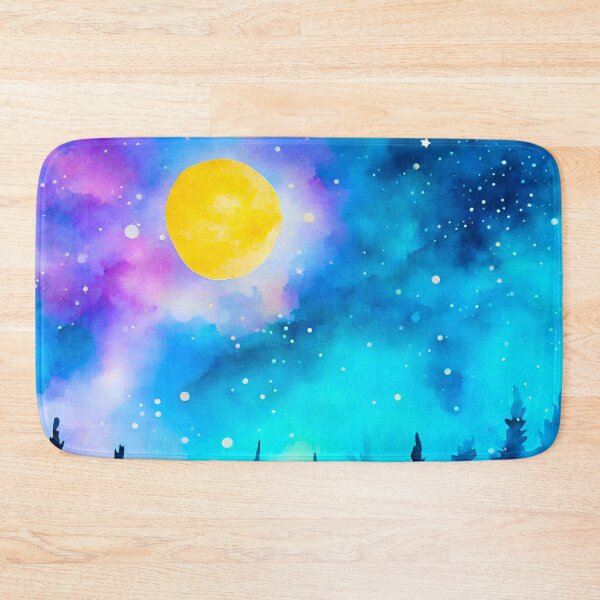 Item preview, Dreamy Night Sky Watercolor 2 designed and sold by Tom-Johnson.