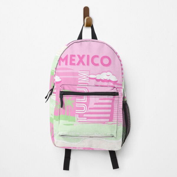 Item preview, Tulum, Mexico, Travel Art, Preppy Art, Pink designed and sold by Magic Love Art Print.