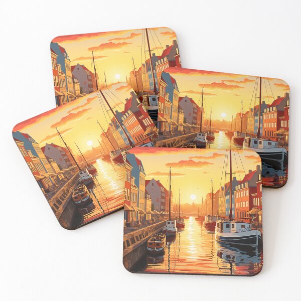 Item preview, Moments in Copenhagen's Port #5 designed and sold by Anuchartl.