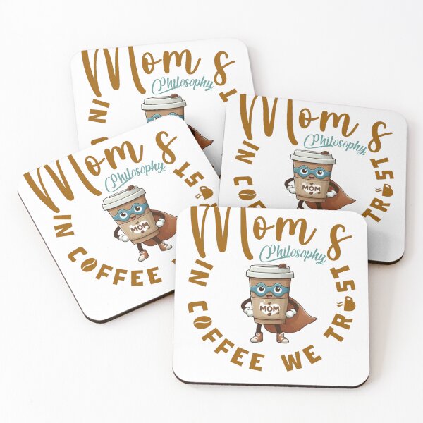 Item preview, In Coffee We Trust - Mom's Philosophy Artwork by EgyApe designed and sold by egyape ⭐⭐⭐⭐⭐.
