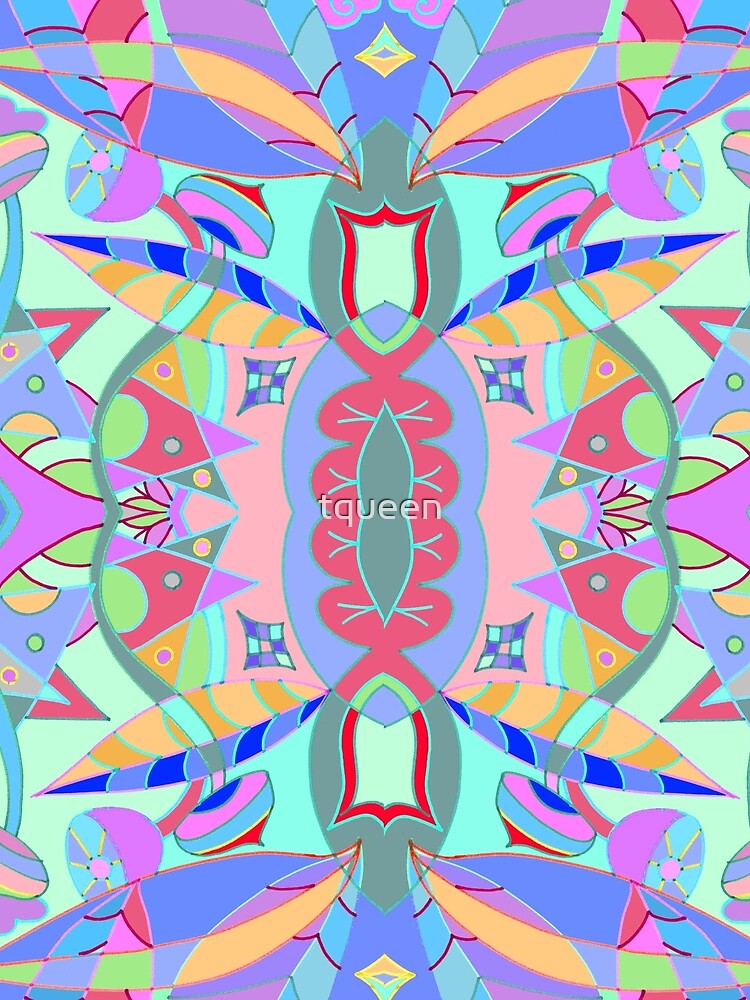 The earth song of leaves -blue by tqueen