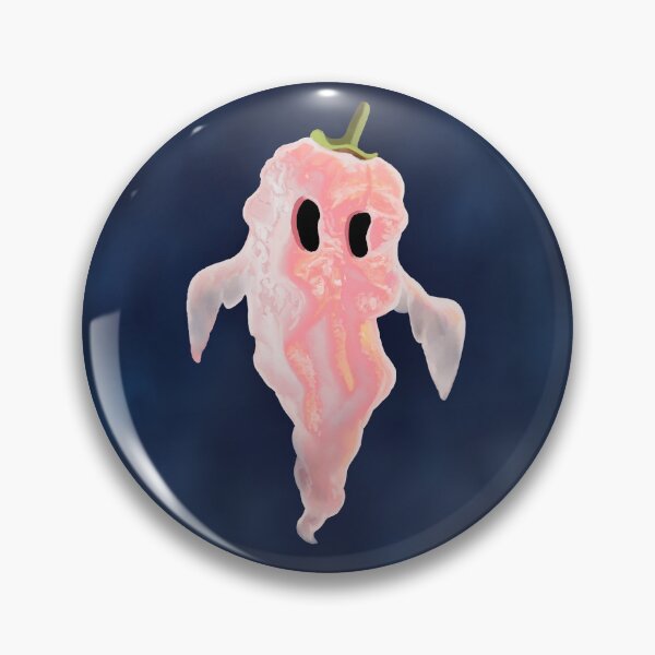 Item preview, Ghost Pepper - Funny Spicy Hot Sauce Lover Spooky Pink Pepper designed and sold by BoyPilot Goods.