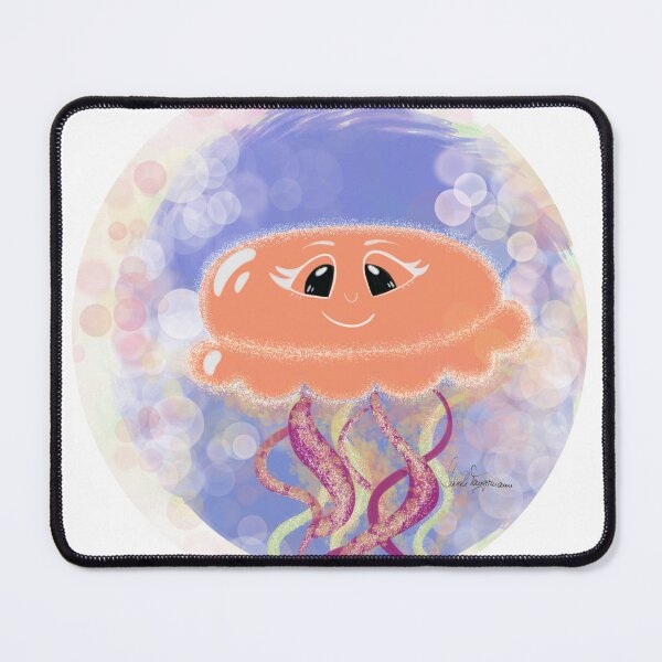 Item preview, Kawaii Qualle Jellyfish Kunst Illustration Bild Design designed and sold by Sarahtangermann.