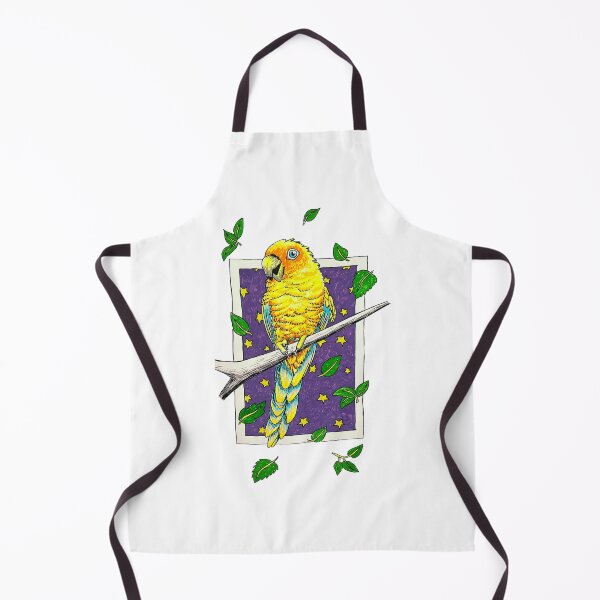 Item preview, Happy Yellow Parrot On Branch designed and sold by Fransyn.