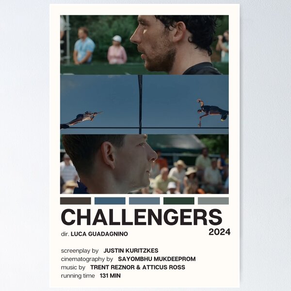 Challengers (2024) Movie Poster Poster