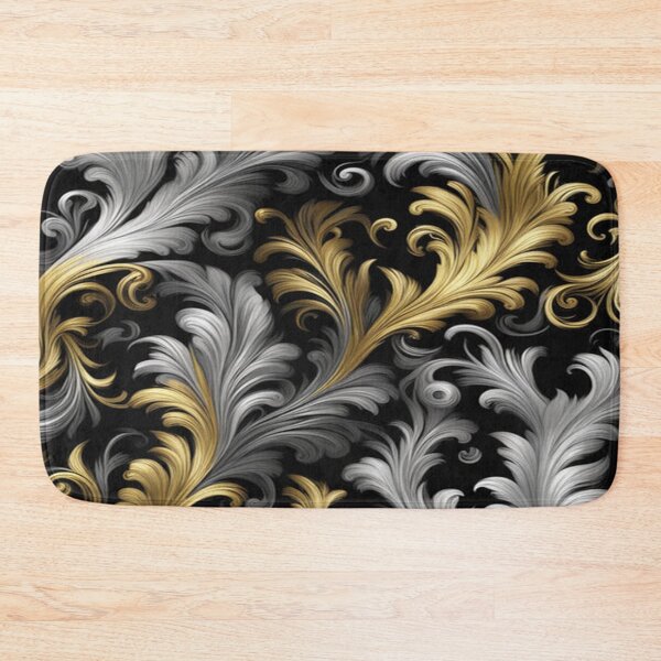 Item preview, Black pattern in gold designed and sold by saly55887.