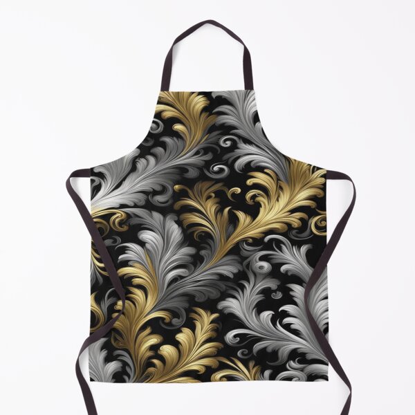 Item preview, Black pattern in gold designed and sold by saly55887.