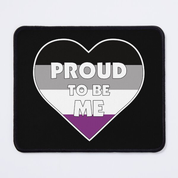Item preview, Proud to Be Me LGBTQ+ Ace Asexual Pride Flag Heart designed and sold by JoyfulJen.