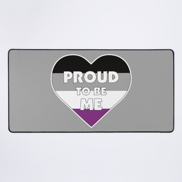 Item preview, Proud to Be Me LGBTQ+ Ace Asexual Pride Flag Heart designed and sold by JoyfulJen.