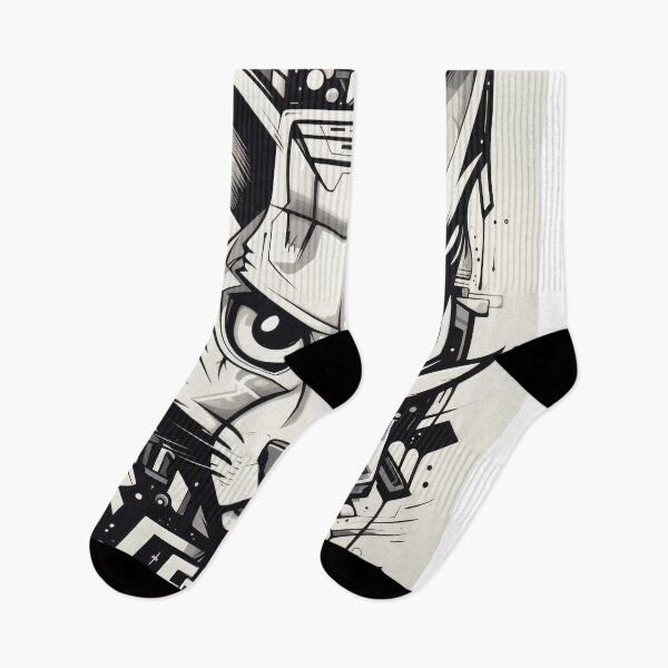Item preview, Lynx Cartoon Wallart Graffiti Geometry designed and sold by Toms Tee.