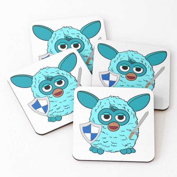 Item preview, Light Blue Knight Furby designed and sold by Animals-by-JB.