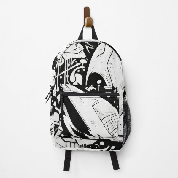 Item preview, Fox Cartoon Wallart Graffiti black and white designed and sold by Toms Tee.