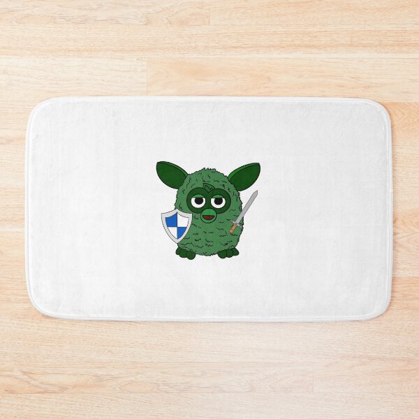 Item preview, Forest Green Knight Furby designed and sold by Animals-by-JB.