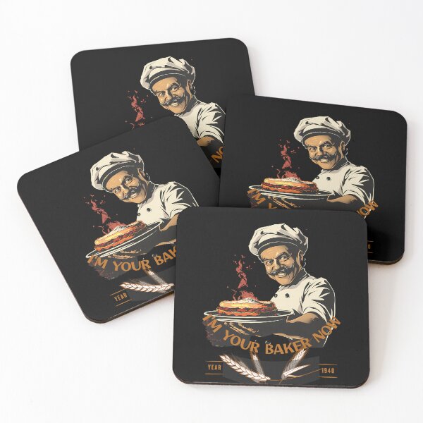 Item preview, Digital art with soul: A 1940s baker immortalized in this masterpiece designed and sold by Artedig.