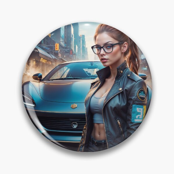 Item preview, Urban Warrior Carla Rey in Action designed and sold by Samantha AI Artist.