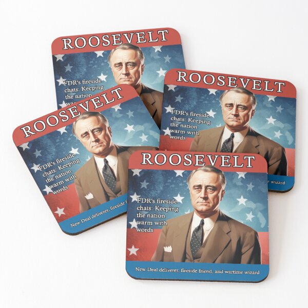 Item preview, Franklin Roosevelt Electoral Poster designed and sold by Static-Panda.