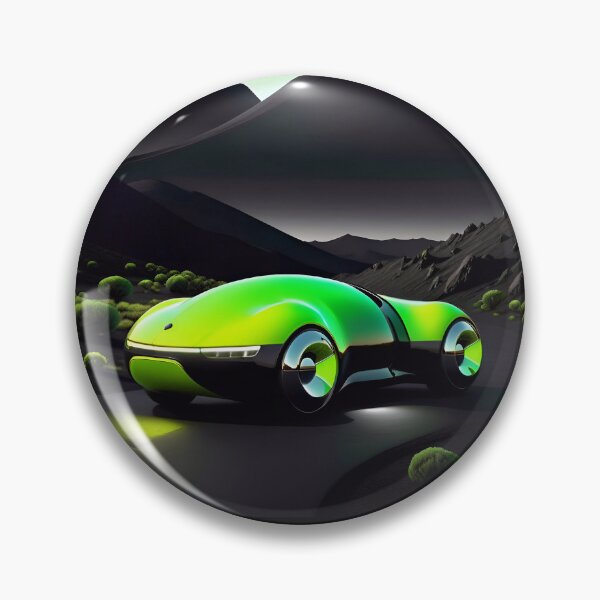 Item preview, Cool Futuristic Electric Sports Car On A Alien Planet designed and sold by TheArtOfPat.