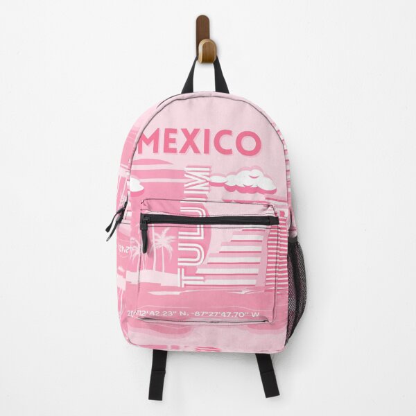 Item preview, Tulum, Mexico, Travel Art, Pink Art designed and sold by Magic Love Art Print.
