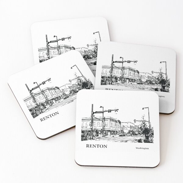 Item preview, Renton Washington designed and sold by Lakeric Cityscapes.