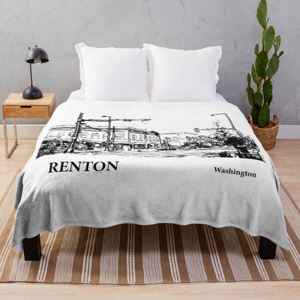 Item preview, Renton Washington designed and sold by Lakeric Cityscapes.