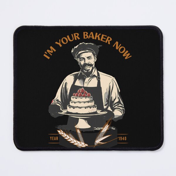 Item preview, + what art: This digital work of a 1940s baker is an investment designed and sold by Artedig.