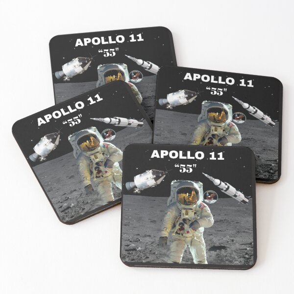 Item preview,  "Celebrate 55 Years of Apollo 11: Iconic Moon Landing Anniversary Tribute" designed and sold by Mrpalaad.