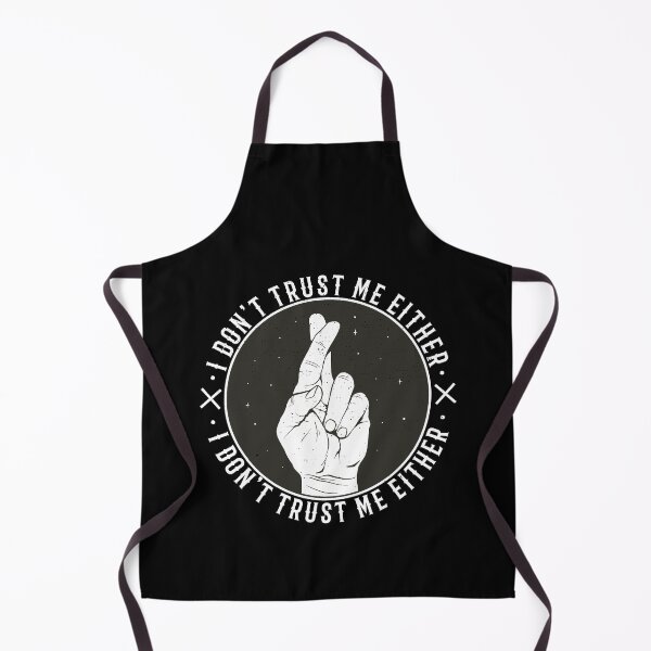 Item preview, Very Cool Looking I Don't Trust Me Either Crossed Fingers designed and sold by DrawHandArt.