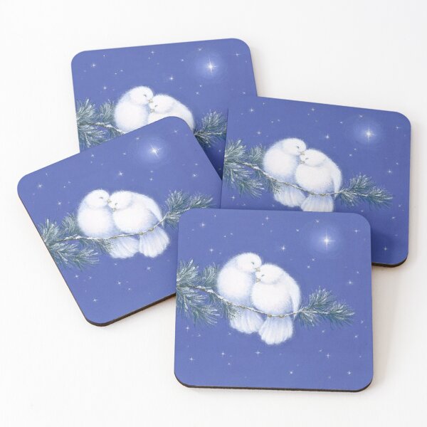 Item preview, Winter Doves  designed and sold by jennysselling.